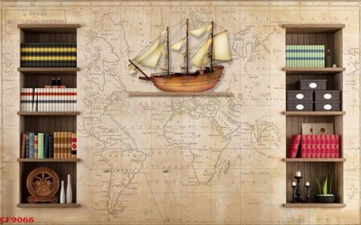 Tệp tin gốc File tranh dán tường cà phê nhà hàng CF9066 (chất lượng) File tranh dán tường cà phê nhà hàng CF9066