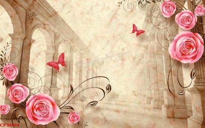 File in mica File tranh dán tường cà phê nhà hàng CF9094 (bản gốc) siêu trong