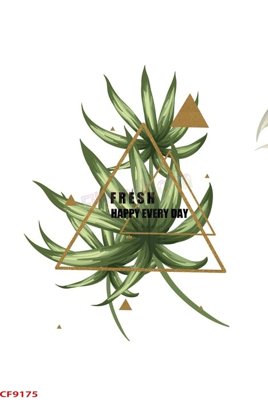 Download file gốc File tranh dán tường cà phê nhà hàng CF9175 (in mica) logo