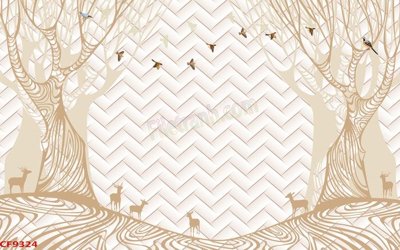 File in lụa File tranh dán tường cà phê nhà hàng CF9324 (chất lượng cao) File tranh dán tường cà phê nhà hàng CF9324