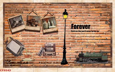 File tranh File tranh dán tường cà phê nhà hàng CF9543 (ảnh gốc) chi tiết rõ ràng