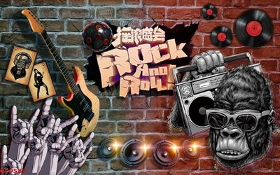 Download file File tranh dán tường cà phê nhà hàng CF9587 (gốc) in mica bàn thờ