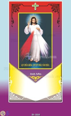 File gốc File gốc tranh công giáo CG10 (in tráng gương) ốp tường