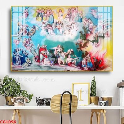File gốc File gốc tranh công giáo CG1096 (AI/EPS) cho in ấn