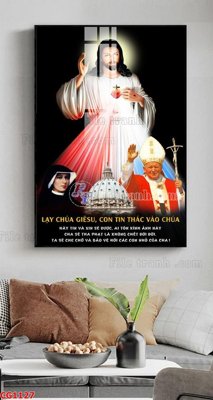 File in trần File gốc tranh công giáo CG1127 (bản gốc) đại dương