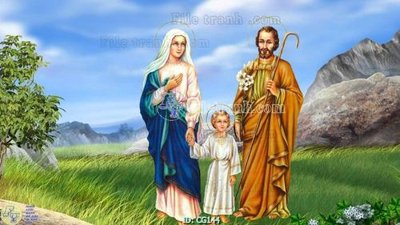 Download file gốc File gốc tranh công giáo CG144 (in lụa) nghệ thuật