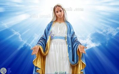 File in trần File gốc tranh công giáo CG203 (bản gốc) phong cảnh