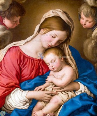 File in ấn File gốc tranh công giáo CG241 (bản gốc) sắc nét