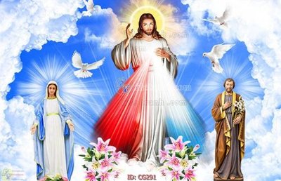 File tranh File gốc tranh công giáo CG291 (gốc) in backlit film