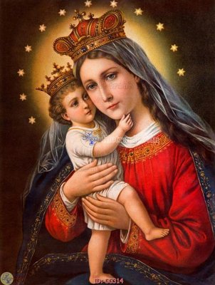 File gốc File gốc tranh công giáo CG314 (in lụa) họa tiết 3D