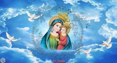 File gốc File gốc tranh công giáo CG336 (in tráng gương) hiện đại