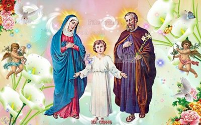 File in trần File gốc tranh công giáo CG446 (file gốc) xuyên sáng