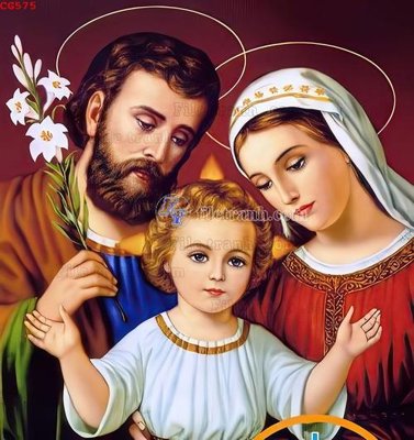 File ảnh File gốc tranh công giáo CG575 (gốc) in backdrop sự kiện