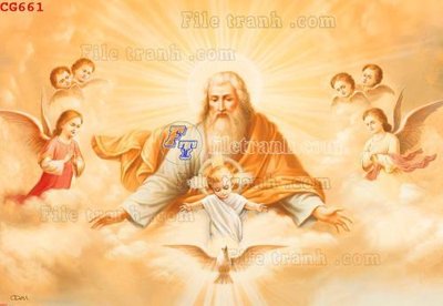 Tải file File gốc tranh công giáo CG661 (gốc) chủ đề phong thủy