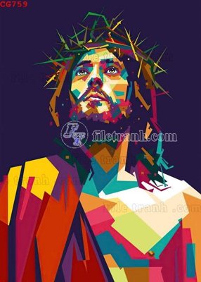 Tải file File gốc tranh công giáo CG759 (ảnh gốc) in tranh kính