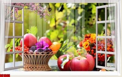 File tranh gốc File tranh gốc cửa sổ 3D CS1005 (bản quyền) file PSD