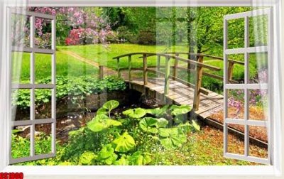 File gốc File tranh gốc cửa sổ 3D CS1009 (AI/EPS) cho in ấn