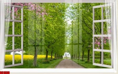 File gốc File tranh gốc cửa sổ 3D CS1036 (PNG) chất lượng cao