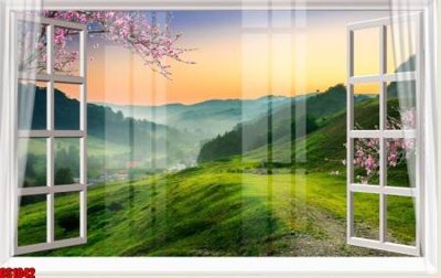 Tải về hình ảnh gốc File tranh gốc cửa sổ 3D CS1042 sắc nét