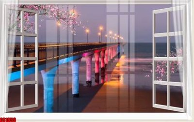 File gốc File tranh gốc cửa sổ 3D CS1059 (vector) cho in ấn