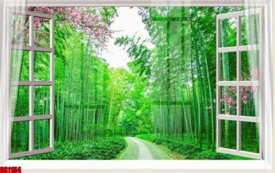 File gốc File tranh gốc cửa sổ 3D CS1154 (thiết kế) độc quyền