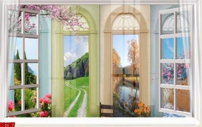 Tải file File tranh gốc cửa sổ 3D CS1197 (ảnh gốc) file AI/EPS