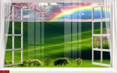 Tải file gốc File tranh gốc cửa sổ 3D CS1233 (bản PSD) đầy đủ layer