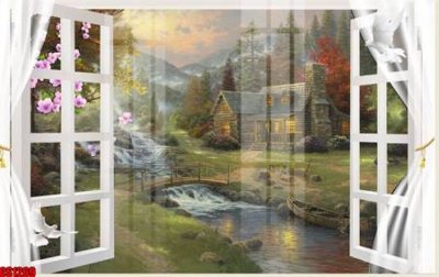 Tải file tranh File tranh gốc cửa sổ 3D CS1269 (gốc) tại Filetranh.com