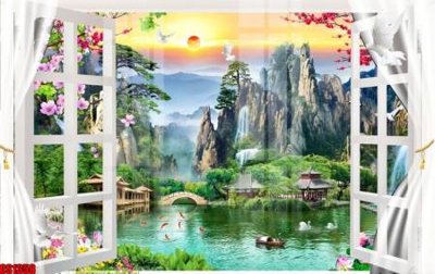 Download file gốc File tranh gốc cửa sổ 3D CS1358 (dùng cho in ấn)