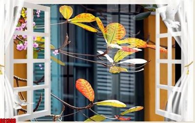 File gốc File tranh gốc cửa sổ 3D CS1393 (phong cách) tối giản