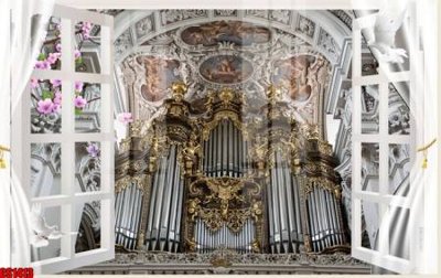 File gốc File tranh gốc cửa sổ 3D CS1413 (phong cách) cổ điển