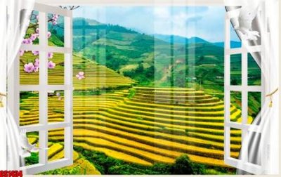 Tải về hình ảnh gốc File tranh gốc cửa sổ 3D CS1434 sắc nét