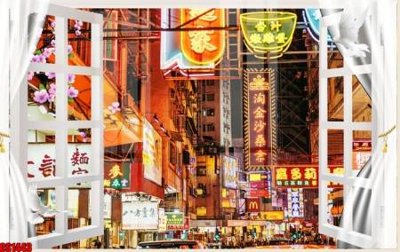 Download file File tranh gốc cửa sổ 3D CS1443 (gốc) cho xưởng in