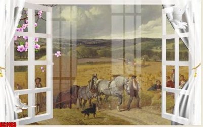 Download file File tranh gốc cửa sổ 3D CS1483 (gốc) in mica cao cấp