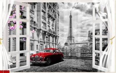 File PSD File tranh gốc cửa sổ 3D CS1550 (gốc) nhiều lớp (multi-layer)