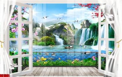 File gốc File tranh gốc cửa sổ 3D CS1561 (ảnh rõ nét) để in