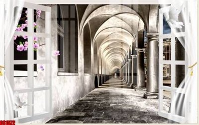 File tranh File tranh gốc cửa sổ 3D CS1572 (gốc) chủ đề tĩnh vật