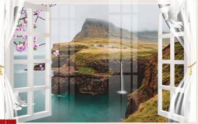 Tải file PSD File tranh gốc cửa sổ 3D CS1605 (nguyên layer) để in