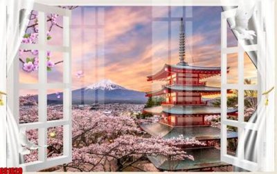 Hình ảnh file gốc File tranh gốc cửa sổ 3D CS1629 cho in UV