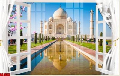 File in ấn File tranh gốc cửa sổ 3D CS1653 (bản gốc) sắc nét