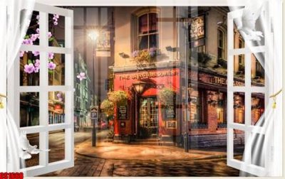 Download file File tranh gốc cửa sổ 3D CS1668 (chuẩn in) chất lượng cao