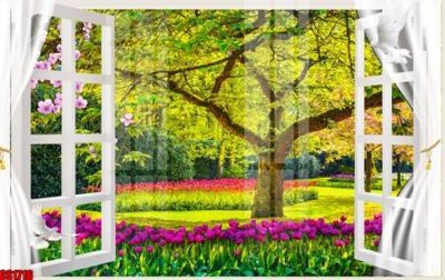 File in ấn File tranh gốc cửa sổ 3D CS1716 (bản gốc) sắc nét