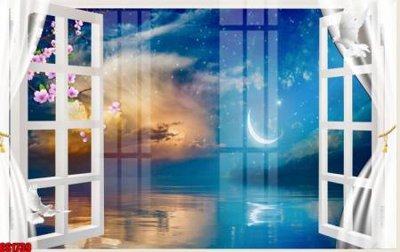 File gốc File tranh gốc cửa sổ 3D CS1739 (trang trí) cho phòng khách