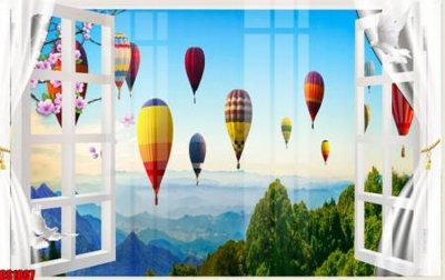 Download file gốc File tranh gốc cửa sổ 3D CS1807 (in lụa) tranh 3D