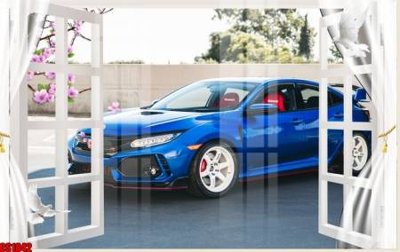 File tranh File tranh gốc cửa sổ 3D CS1842 (gốc) in trên kính