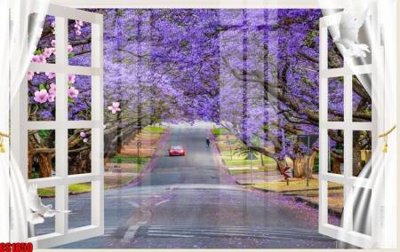 File tranh gốc File tranh gốc cửa sổ 3D CS1850 chủ đề hiện đại