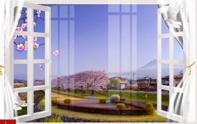 File gốc File tranh gốc cửa sổ 3D CS1880 (cho in UV) siêu nét