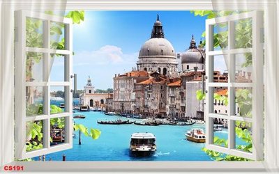 File in ấn File gốc cửa sổ 3D CS191 (bản gốc) chất lượng cao