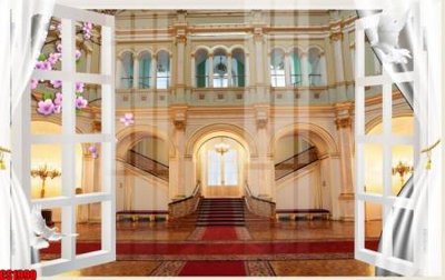 Tải file File tranh gốc cửa sổ 3D CS1990 (gốc) chủ đề tâm linh