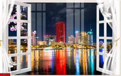 File tranh File tranh gốc cửa sổ 3D CS2063 (gốc) chủ đề tĩnh vật